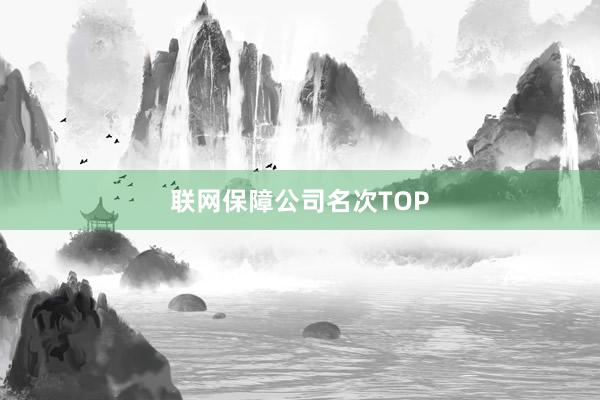 联网保障公司名次TOP